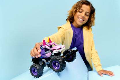 LEGO Technic Monster Jam Sparkle Smash Pull-Back 42220 Building Set (243 Pieces) - View 6