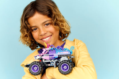LEGO Technic Monster Jam Sparkle Smash Pull-Back 42220 Building Set (243 Pieces) - View 7
