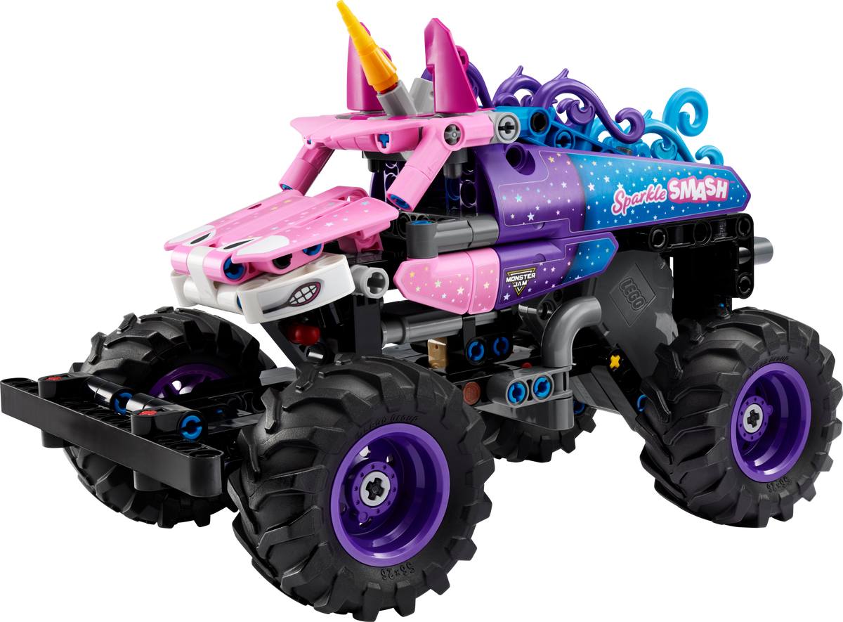 LEGO Technic Monster Jam Sparkle Smash Pull-Back 42220 Building Set (243 Pieces)