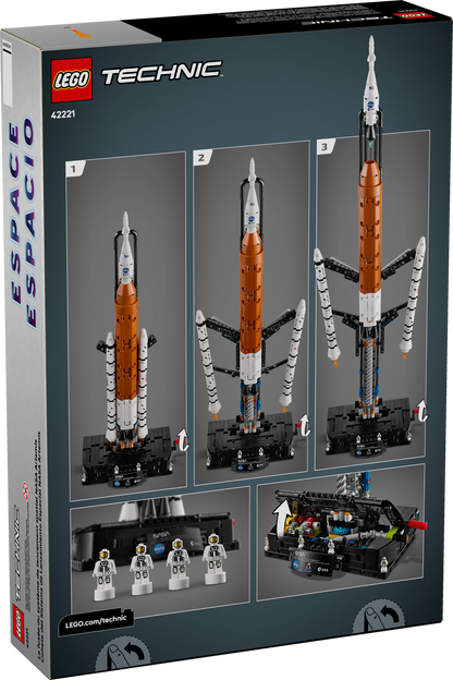 LEGO Technic NASA Artemis Space Launch System Rocket 42221 Building Set (632 Pieces) - View 12