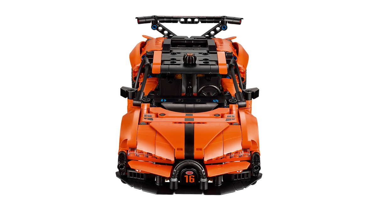 LEGO Technic Bugatti Chiron Pur Sport Hypercar Building Set (771 Pieces, Ages 9+) - View 4