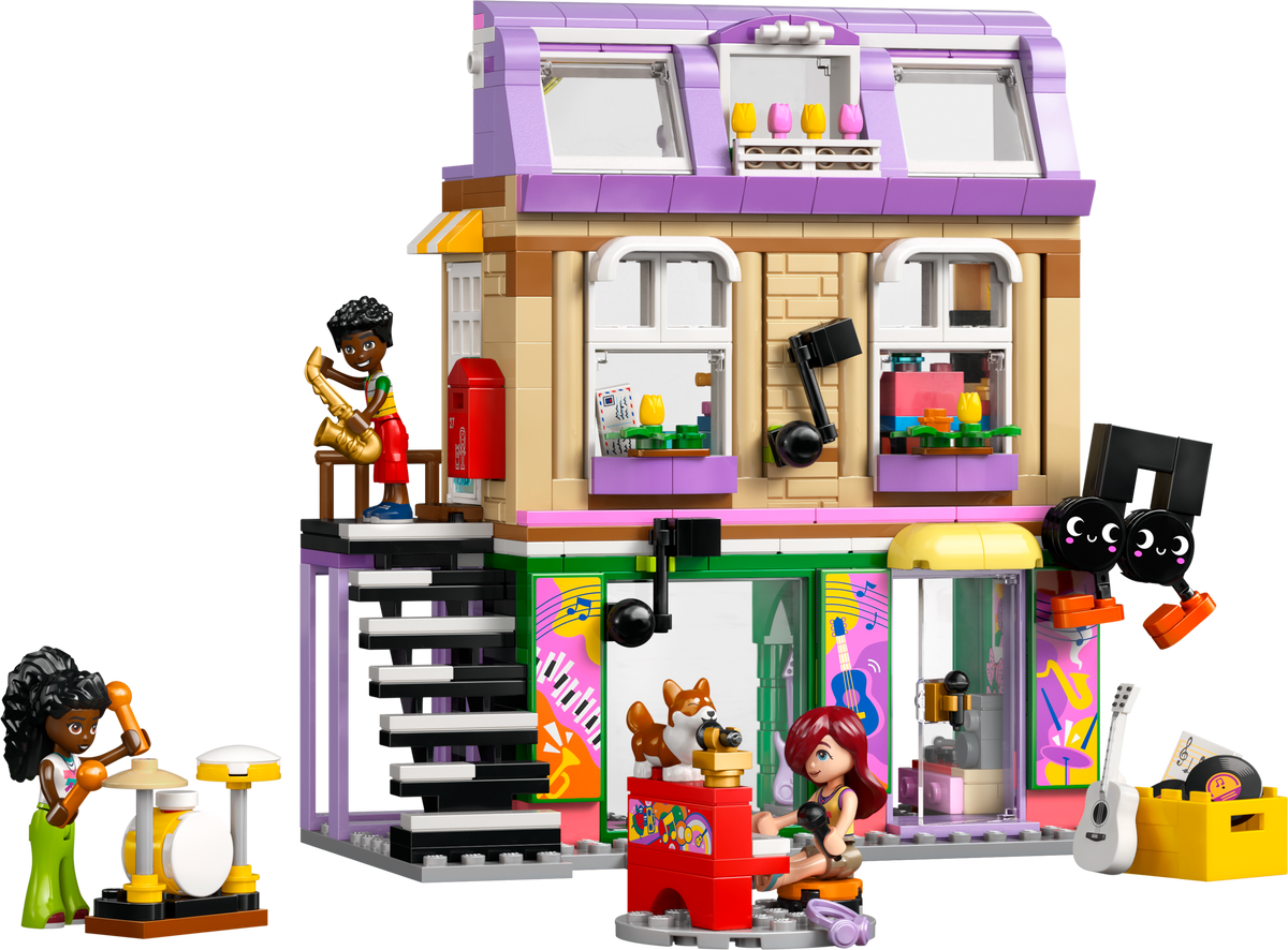 LEGO Friends Music Store & Apartment 42653 Building Set (483 Pieces)
