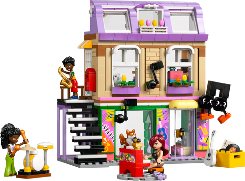 LEGO Friends Music Store & Apartment 42653 Building Set (483 Pieces)