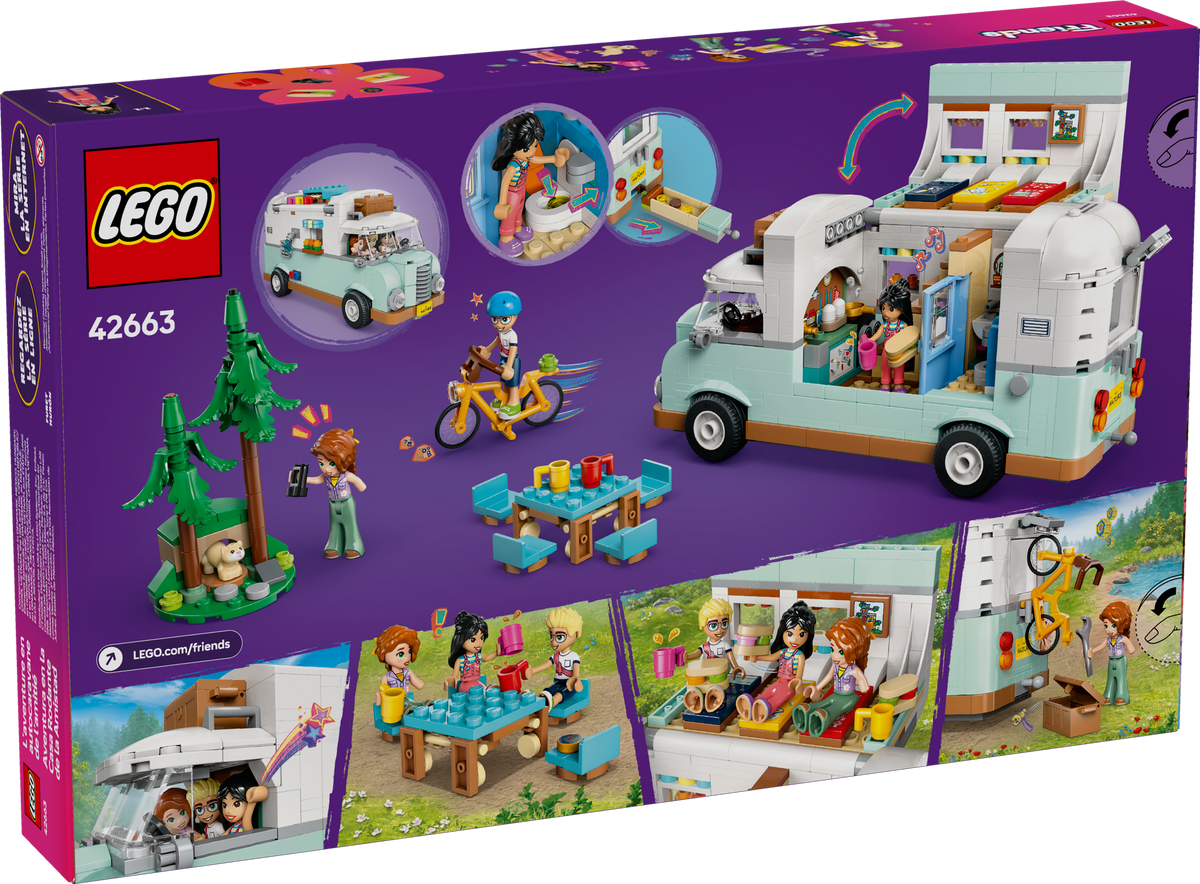 LEGO Friends Friendship Camper Van Adventure 42663 Building Set (778 Pieces) - View 12