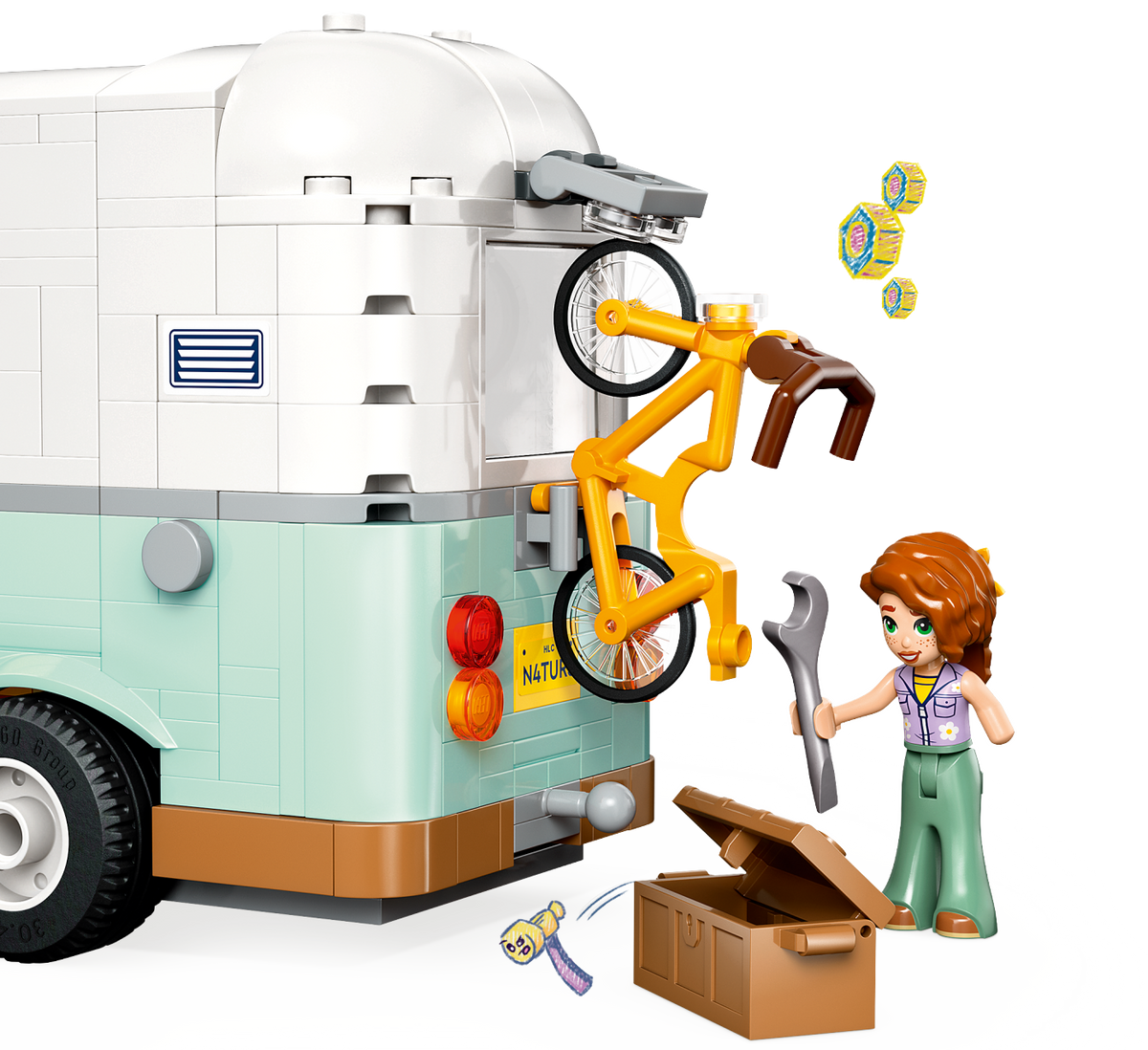 LEGO Friends Friendship Camper Van Adventure 42663 Building Set (778 Pieces) - View 7