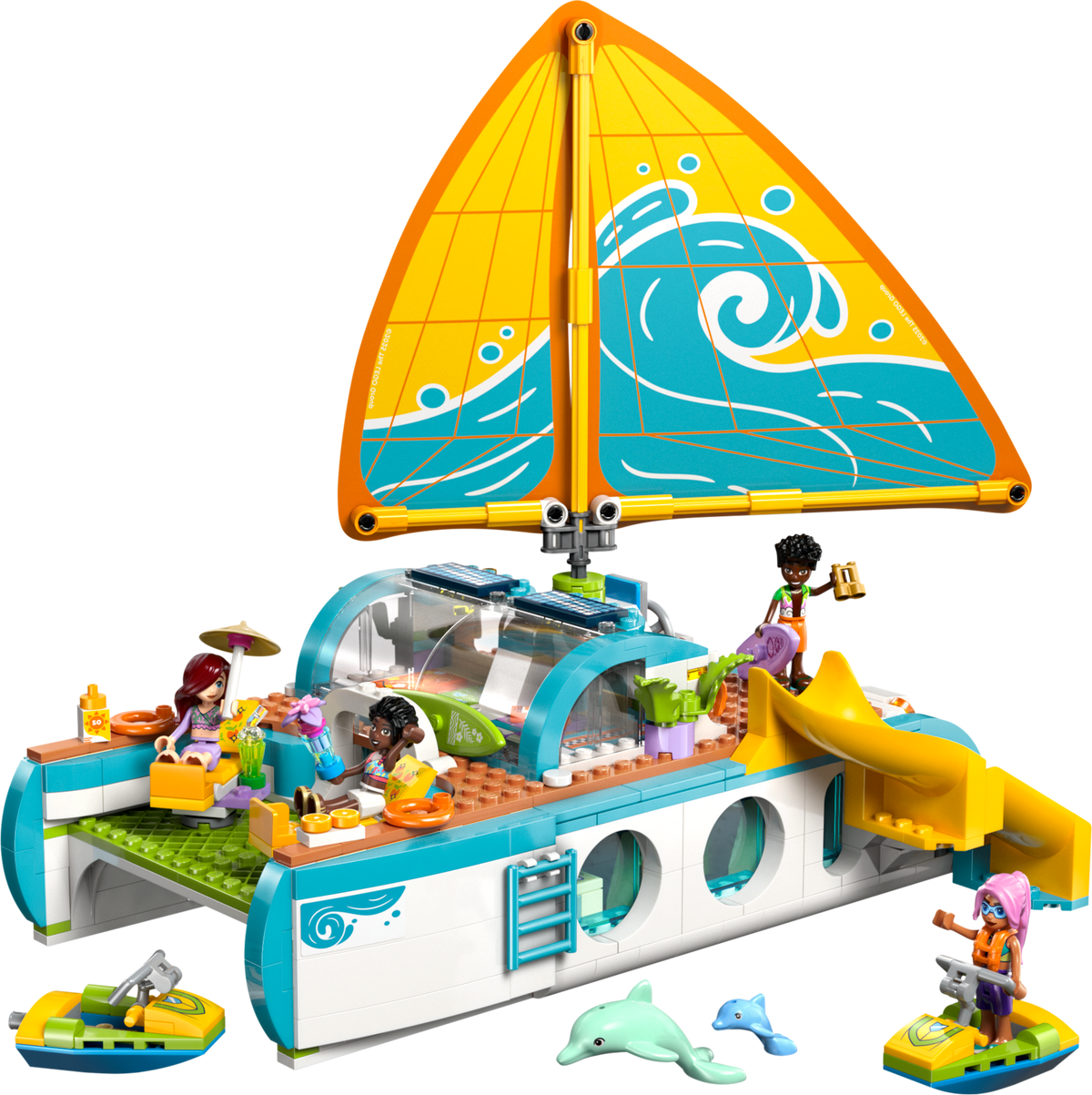 LEGO Friends Travel Boat Adventure 42664 Building Set (685 Pieces)