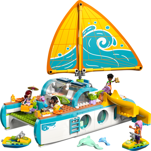 LEGO Friends Travel Boat Adventure 42664 Building Set (685 Pieces)