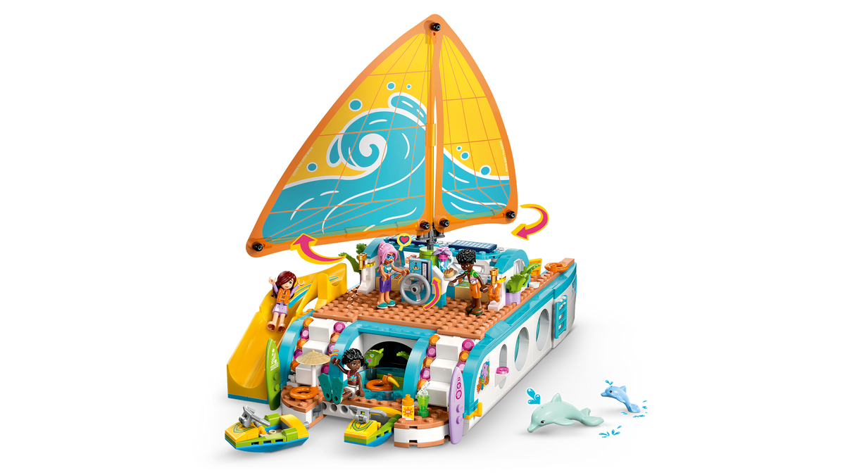 LEGO Friends Travel Boat Adventure 42664 Building Set (685 Pieces) - View 3