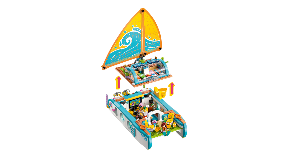 LEGO Friends Travel Boat Adventure 42664 Building Set (685 Pieces) - View 4