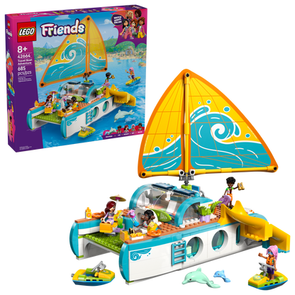 LEGO Friends Travel Boat Adventure 42664 Building Set (685 Pieces) - View 2