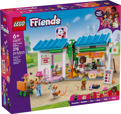 LEGO Friends Dog Treats Bakery 42677 Building Set (278 Pieces) - View 2