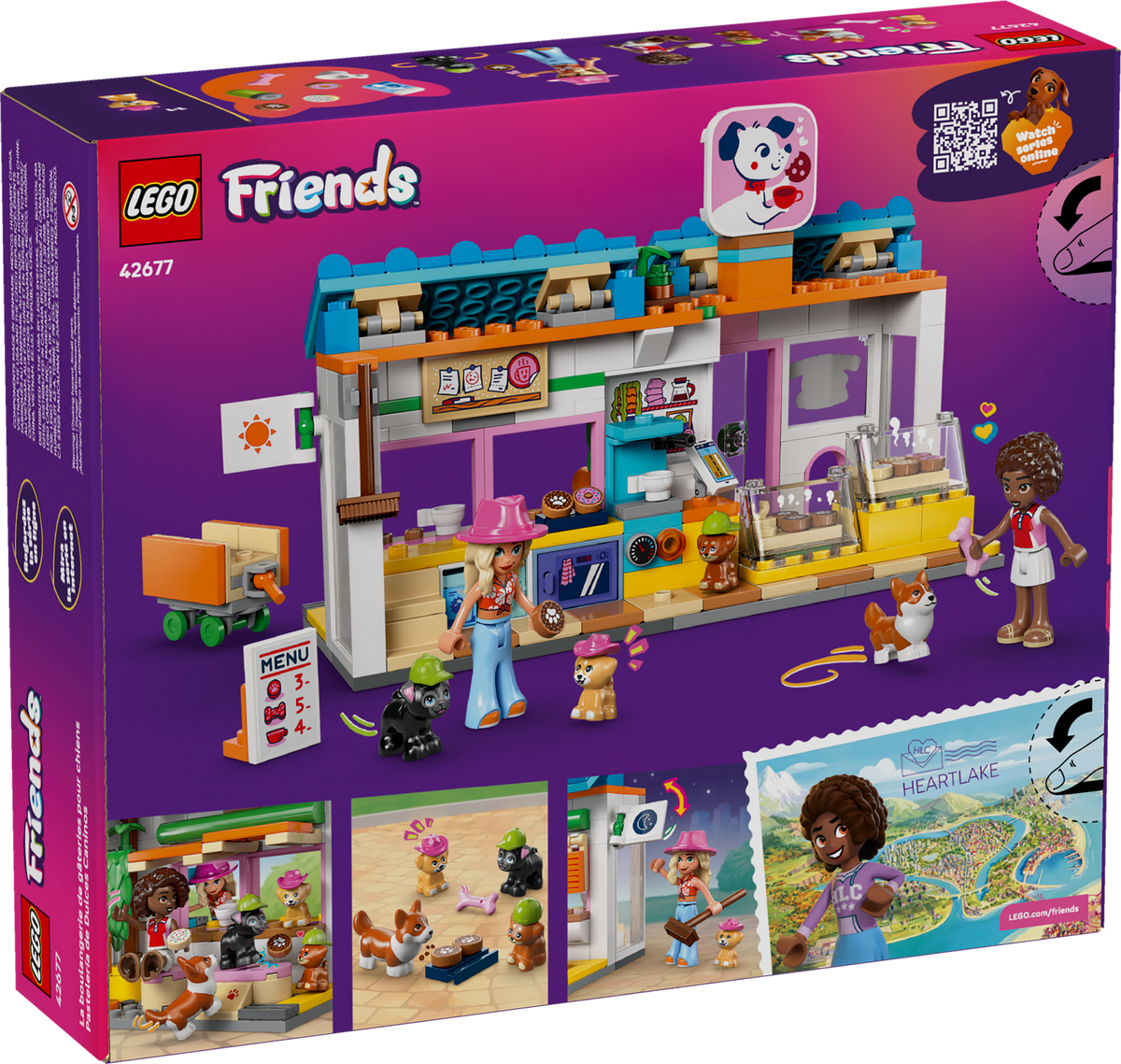 LEGO Friends Dog Treats Bakery 42677 Building Set (278 Pieces) - View 13
