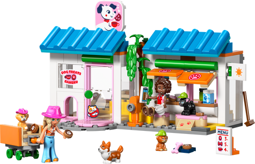 LEGO Friends Dog Treats Bakery 42677 Building Set (278 Pieces)