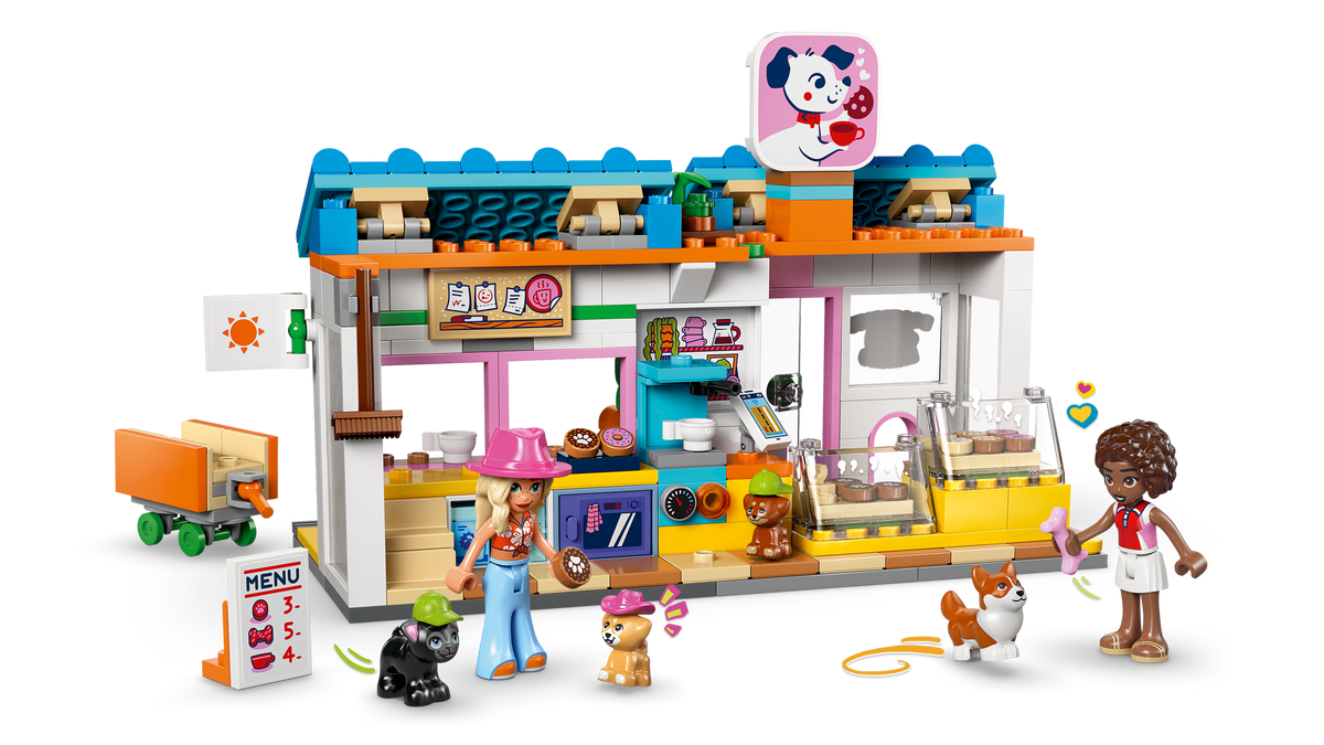 LEGO Friends Dog Treats Bakery 42677 Building Set (278 Pieces) - View 3