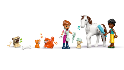 LEGO Friends Animal Vet Clinic Building Set (141 Pieces, Ages 4+) - View 3