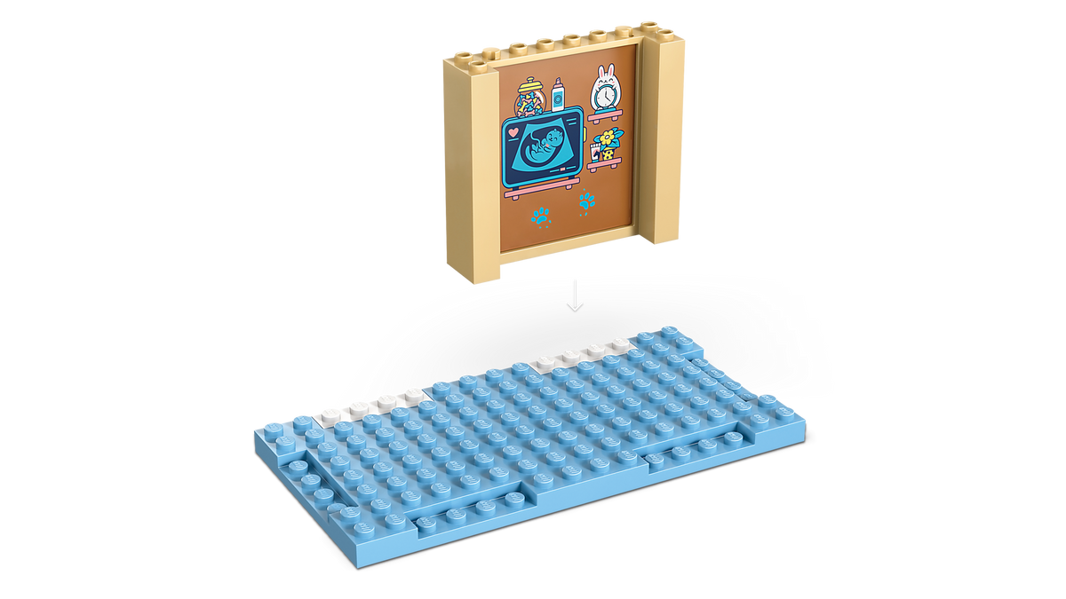 LEGO Friends Animal Vet Clinic Building Set (141 Pieces, Ages 4+) - View 4