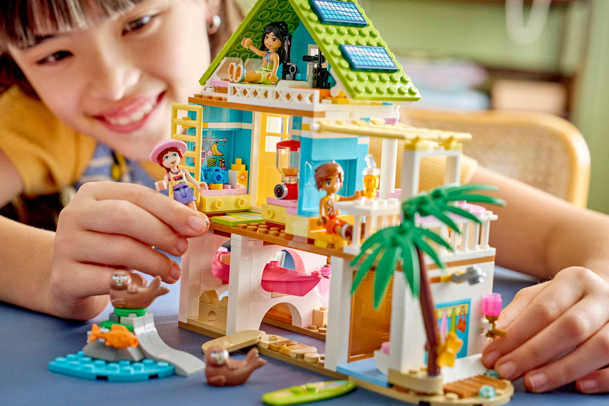 LEGO Friends Beach House with Seals Building Set (400 Pieces, Ages 7+) - View 8