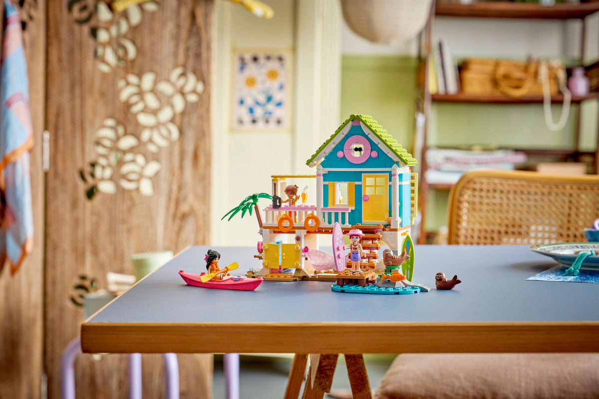 LEGO Friends Beach House with Seals Building Set (400 Pieces, Ages 7+) - View 9
