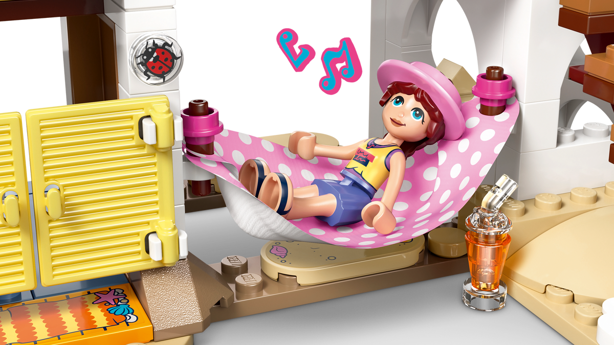 LEGO Friends Beach House with Seals Building Set (400 Pieces, Ages 7+) - View 6