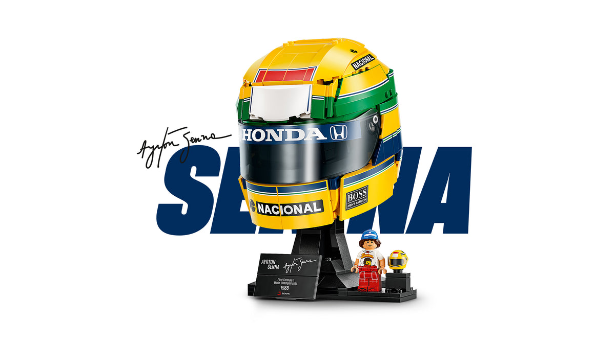 LEGO Editions Ayrton Senna Helmet Building Set (931 Pieces, Ages 14+) - View 4
