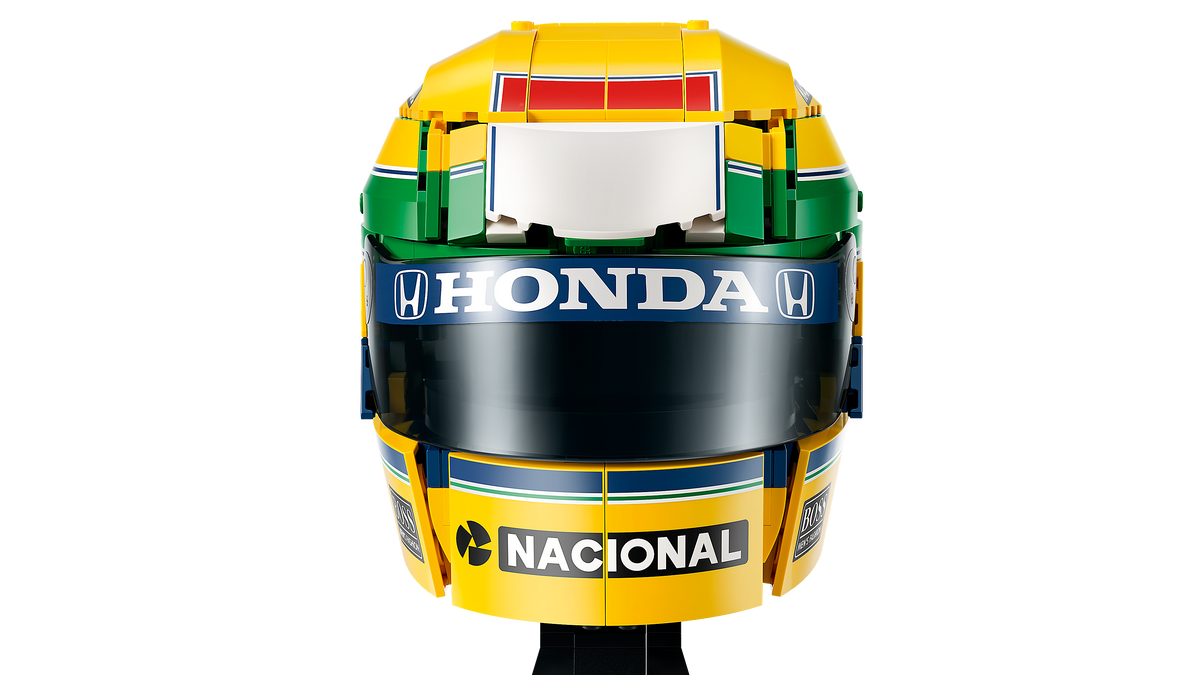 LEGO Editions Ayrton Senna Helmet Building Set (931 Pieces, Ages 14+) - View 5