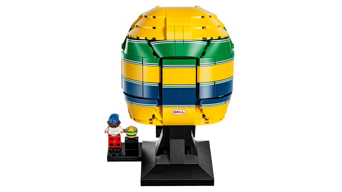 LEGO Editions Ayrton Senna Helmet Building Set (931 Pieces, Ages 14+) - View 7