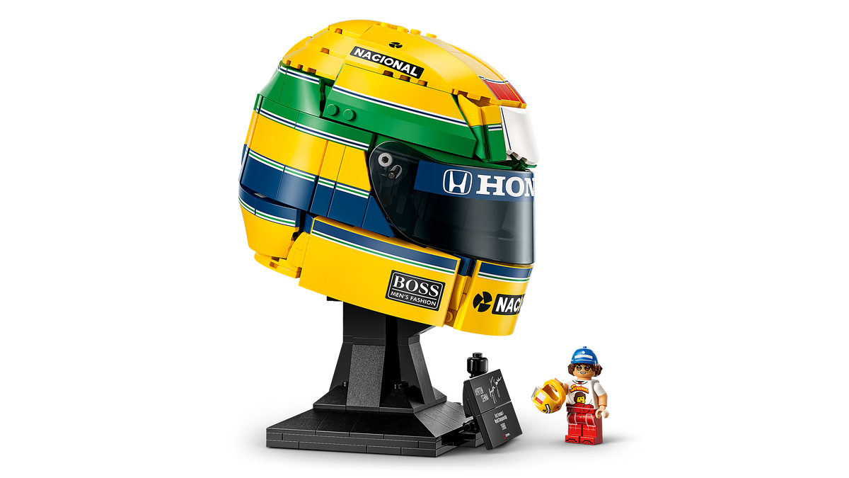 LEGO Editions Ayrton Senna Helmet Building Set (931 Pieces, Ages 14+) - View 8
