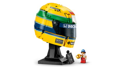 LEGO Editions Ayrton Senna Helmet Building Set (931 Pieces, Ages 14+) - View 8