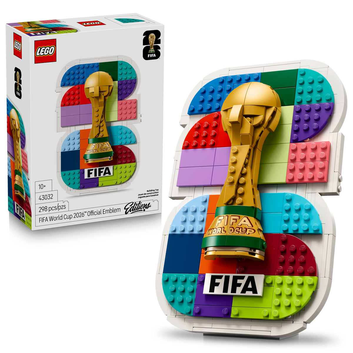 LEGO FIFA World Cup 2026 Official Emblem - View 3