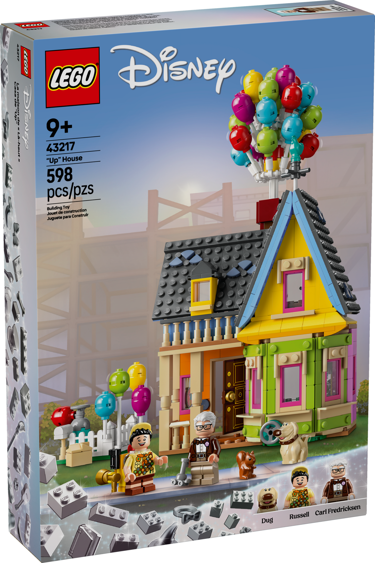 LEGO Disney 'Up' House 43217 Building Set (598 Pieces) - View 2