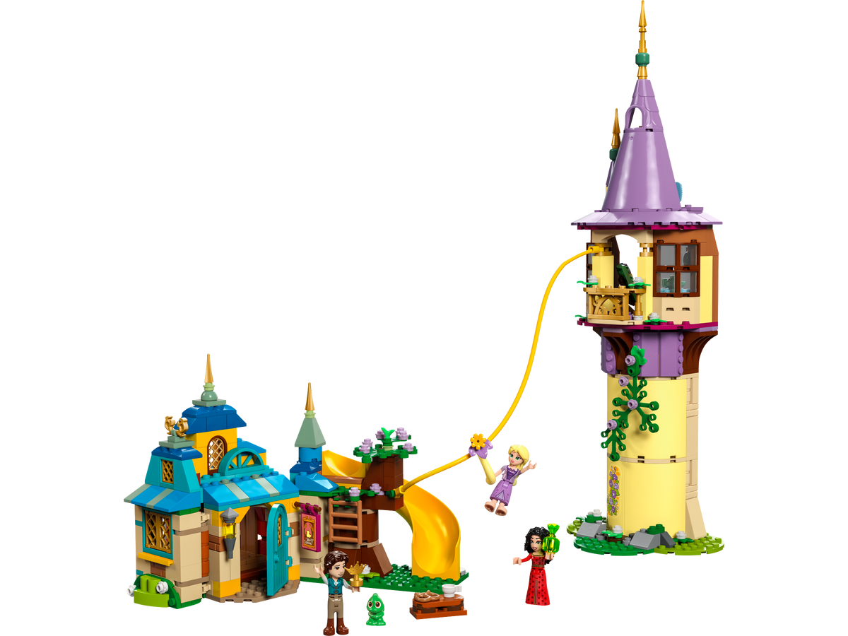 LEGO Disney Rapunzel's Tower & The Snuggly Duckling 43241 Building Set (623 Pieces)