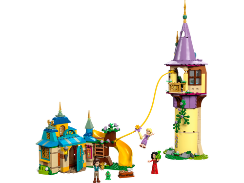 LEGO Disney Rapunzel's Tower & The Snuggly Duckling 43241 Building Set (623 Pieces)
