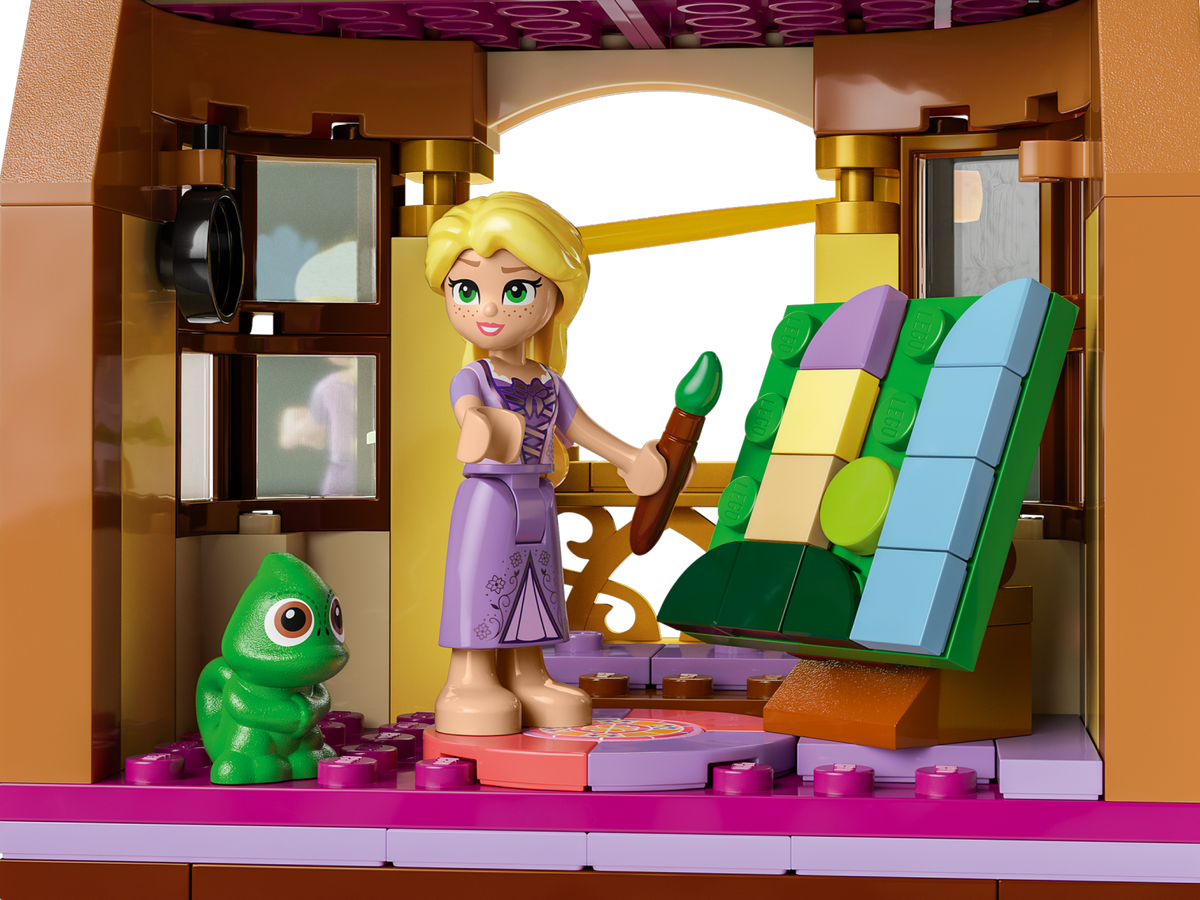 LEGO Disney Rapunzel's Tower & The Snuggly Duckling 43241 Building Set (623 Pieces) - View 4