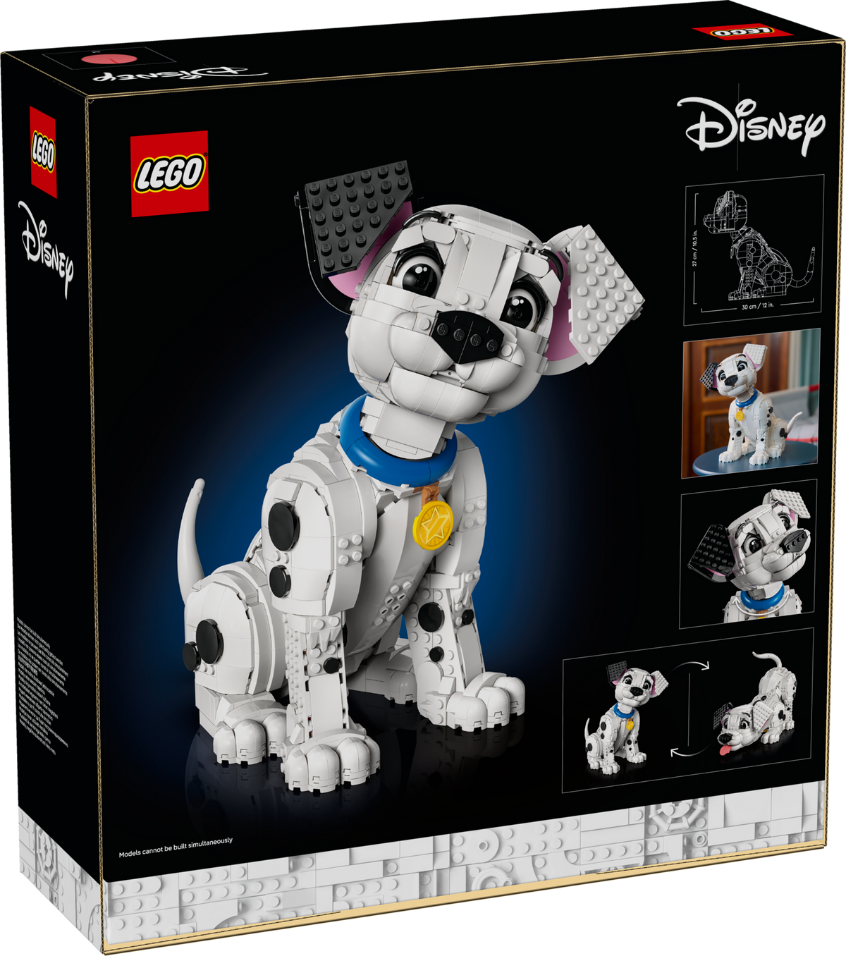 LEGO Disney 101 Dalmatians Puppy Building Set (1,722 Pieces, Ages 18+) - View 10