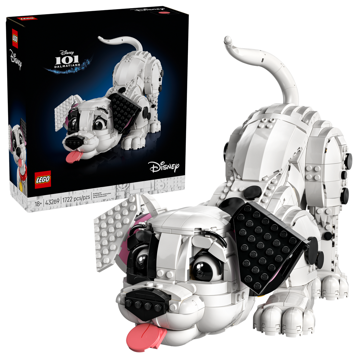 LEGO Disney 101 Dalmatians Puppy Building Set (1,722 Pieces, Ages 18+) - View 2