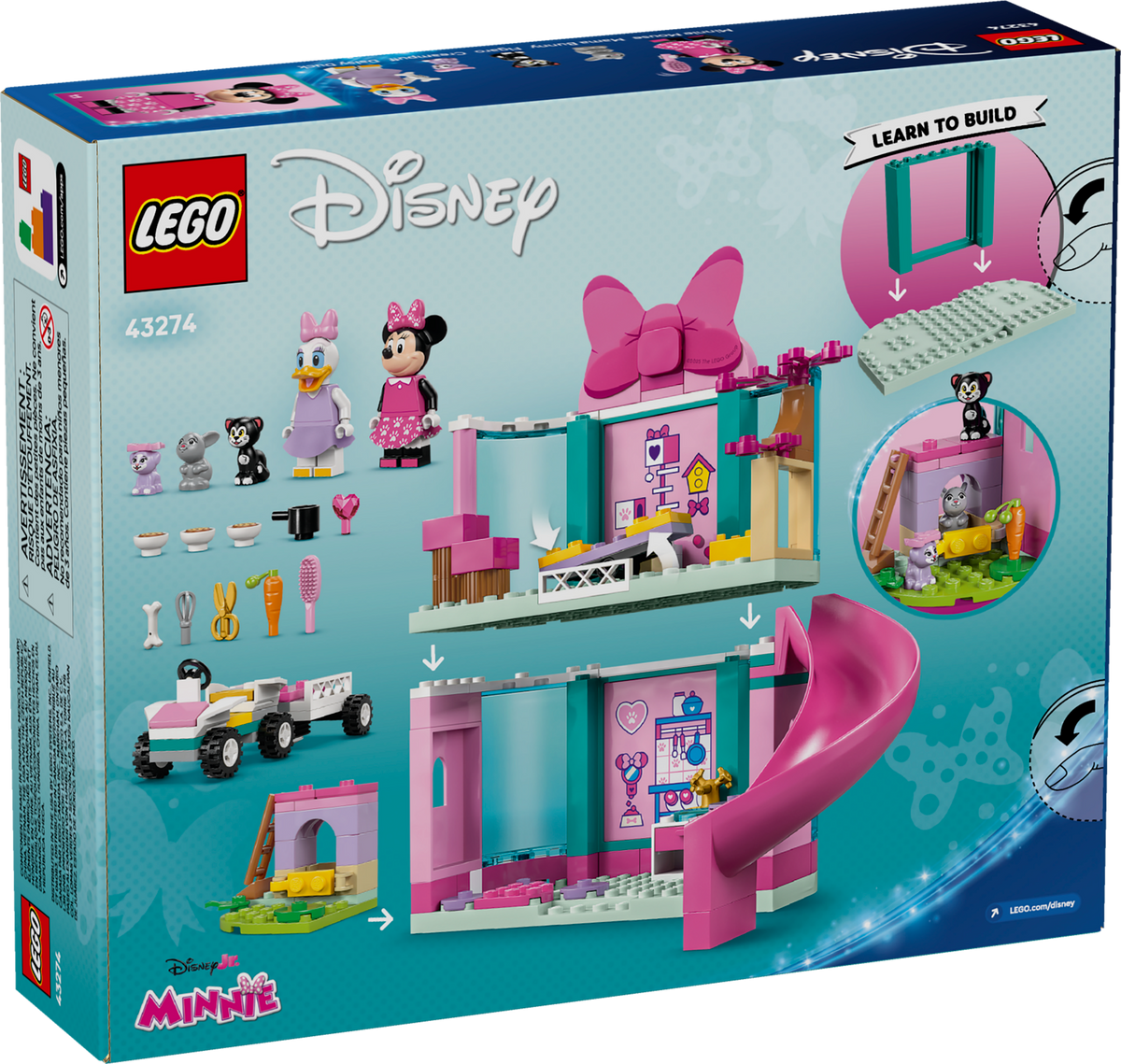 LEGO Disney Minnie's Pet Hotel 43274 Building Set (161 Pieces) - View 10