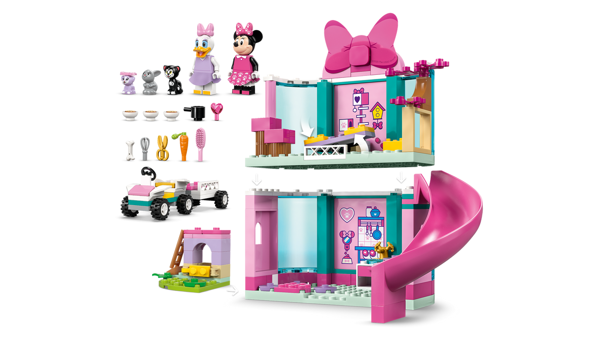 LEGO Disney Minnie's Pet Hotel 43274 Building Set (161 Pieces) - View 3