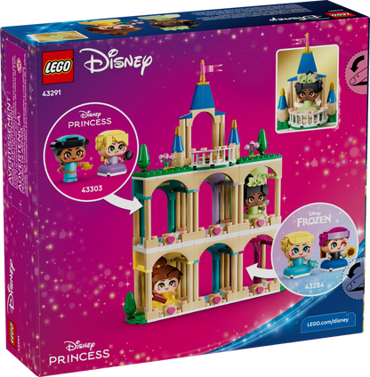 LEGO Disney Mini Belle & Tiana with Castle 43291 Building Set (358 Pieces) - View 11