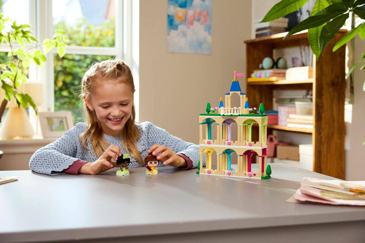 LEGO Disney Mini Belle & Tiana with Castle 43291 Building Set (358 Pieces) - View 7