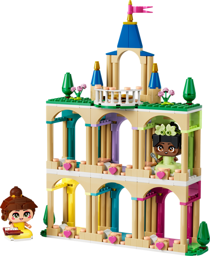 LEGO Disney Mini Belle & Tiana with Castle 43291 Building Set (358 Pieces)