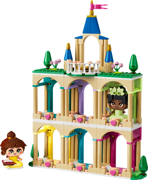 LEGO Disney Mini Belle & Tiana with Castle 43291 Building Set (358 Pieces)
