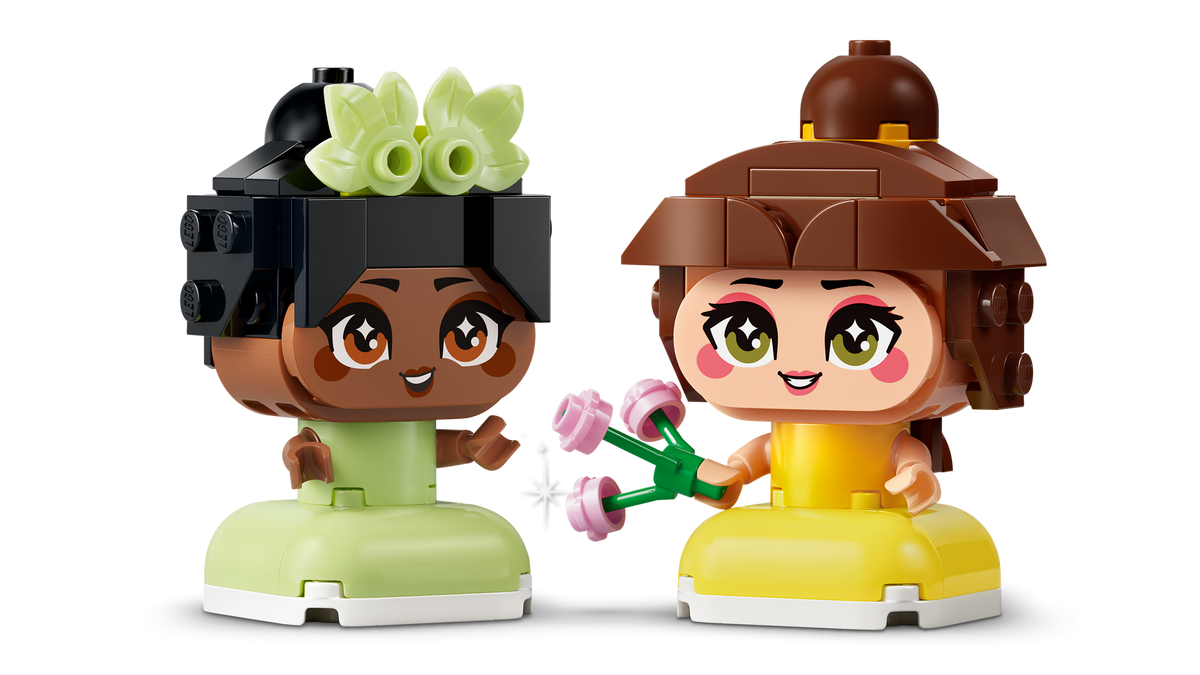 LEGO Disney Mini Belle & Tiana with Castle 43291 Building Set (358 Pieces) - View 3