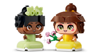 LEGO Disney Mini Belle & Tiana with Castle 43291 Building Set (358 Pieces) - View 3