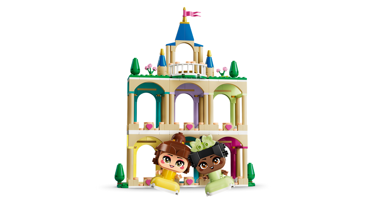 LEGO Disney Mini Belle & Tiana with Castle 43291 Building Set (358 Pieces) - View 4