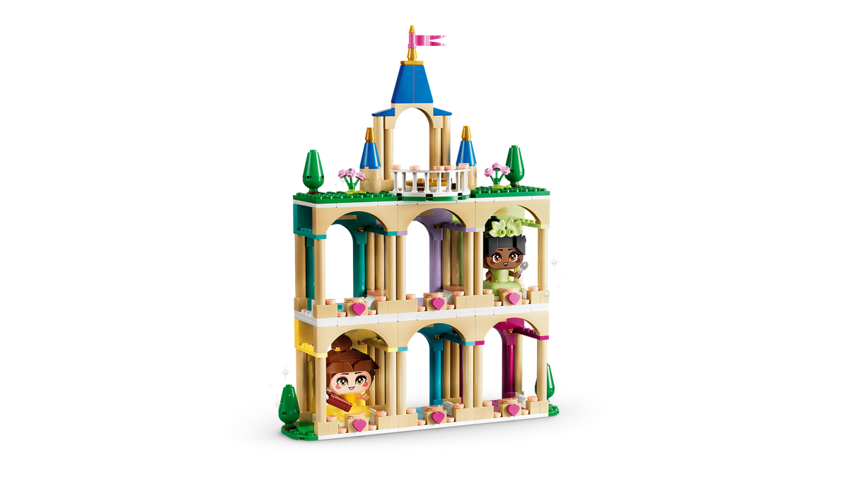 LEGO Disney Mini Belle & Tiana with Castle 43291 Building Set (358 Pieces) - View 5