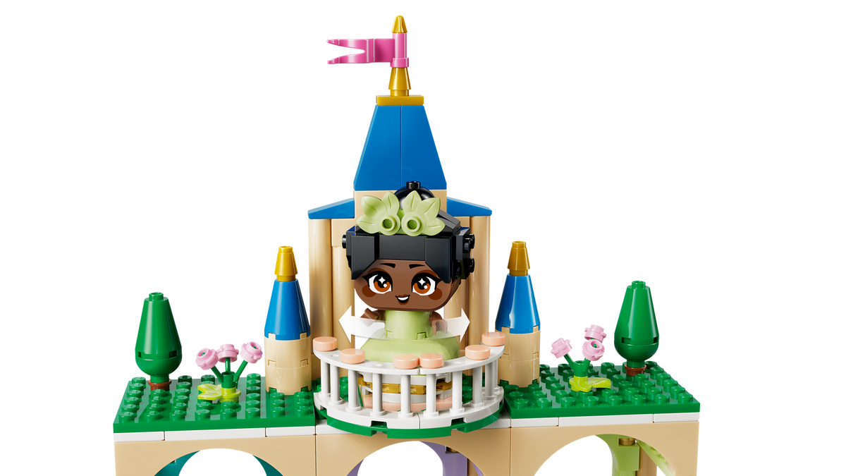 LEGO Disney Mini Belle & Tiana with Castle 43291 Building Set (358 Pieces) - View 6