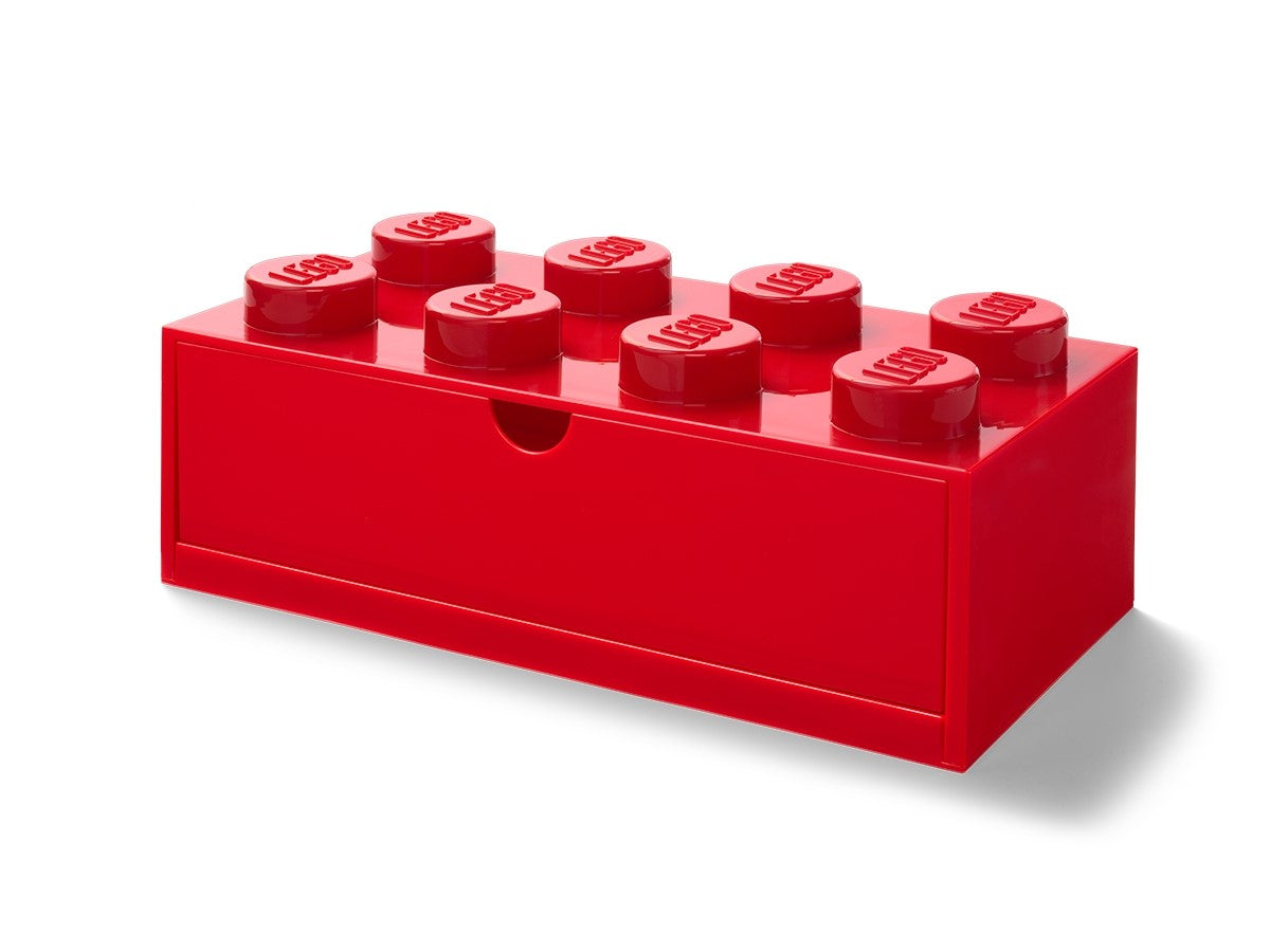 LEGO 8-Stud Desk Drawer 5006877 Brick-Shaped Storage Accessory - View 7