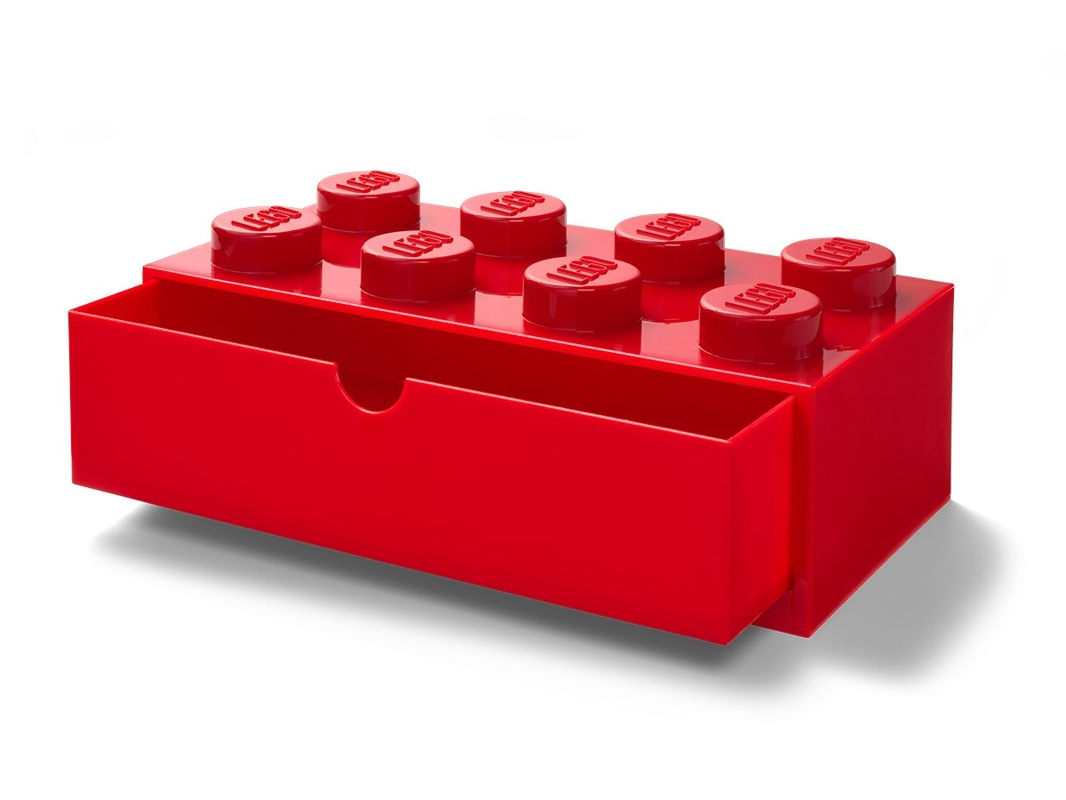 LEGO 8-Stud Desk Drawer 5006877 Brick-Shaped Storage Accessory - View 8