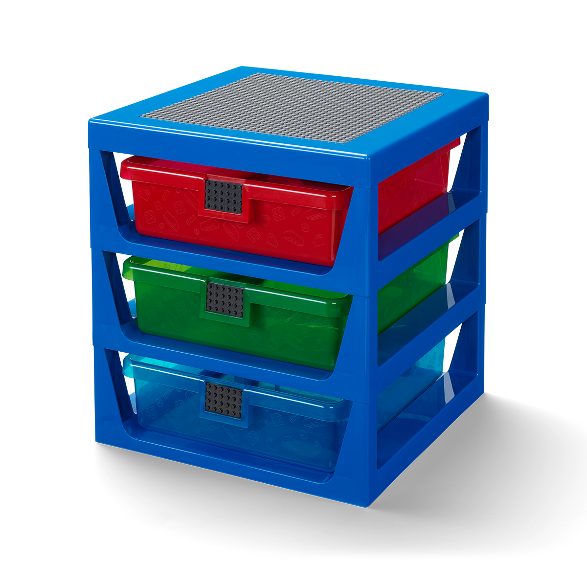 LEGO 3-Drawer Storage Rack - Gray 5006608 Furniture Accessory (Ages 4+) - View 4