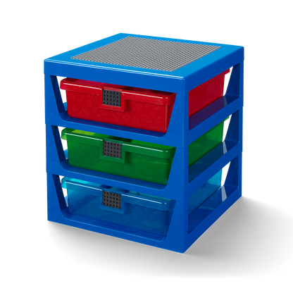 LEGO 3-Drawer Storage Rack - Gray 5006608 Furniture Accessory (Ages 4+) - View 4